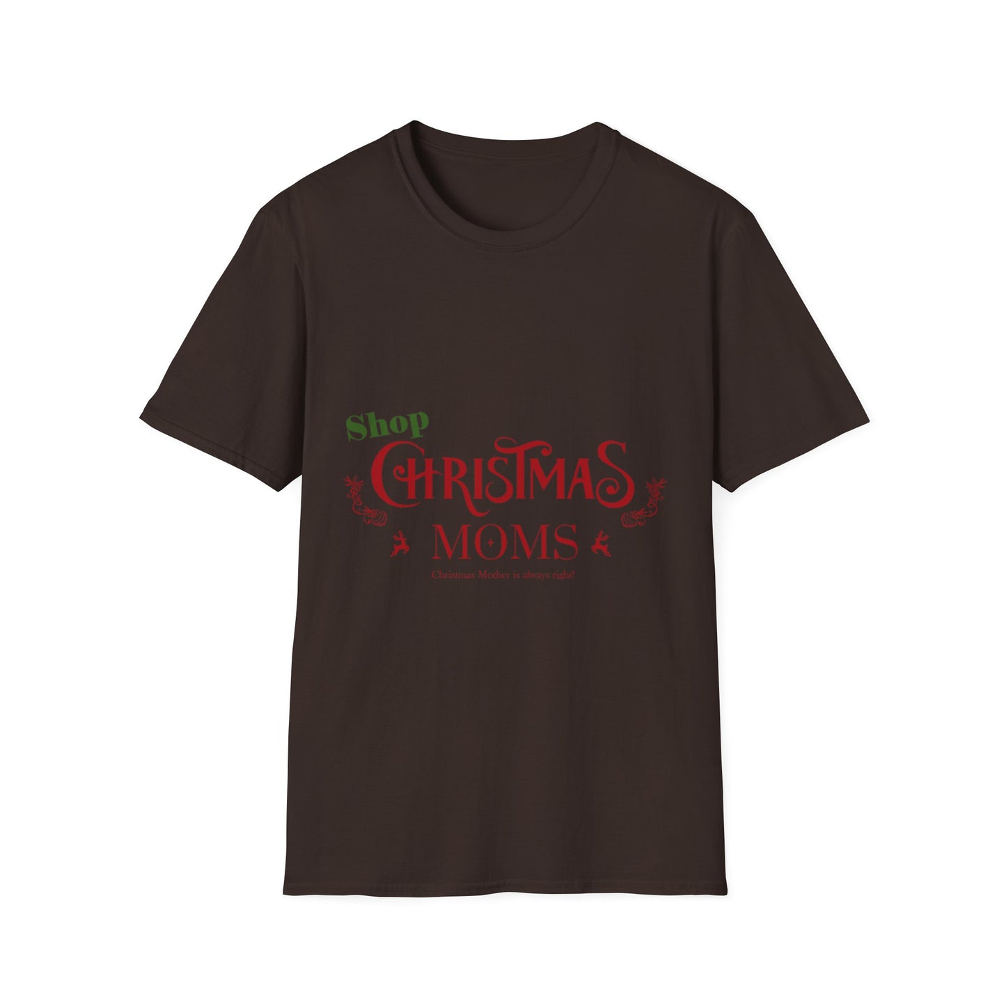 Shop Christmas Moms Unisex Softstyle T-Shirt