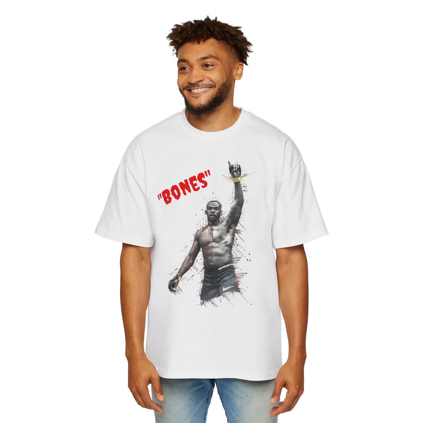 Jon 'Bones' Jones Men's Heavy Oversized Tee