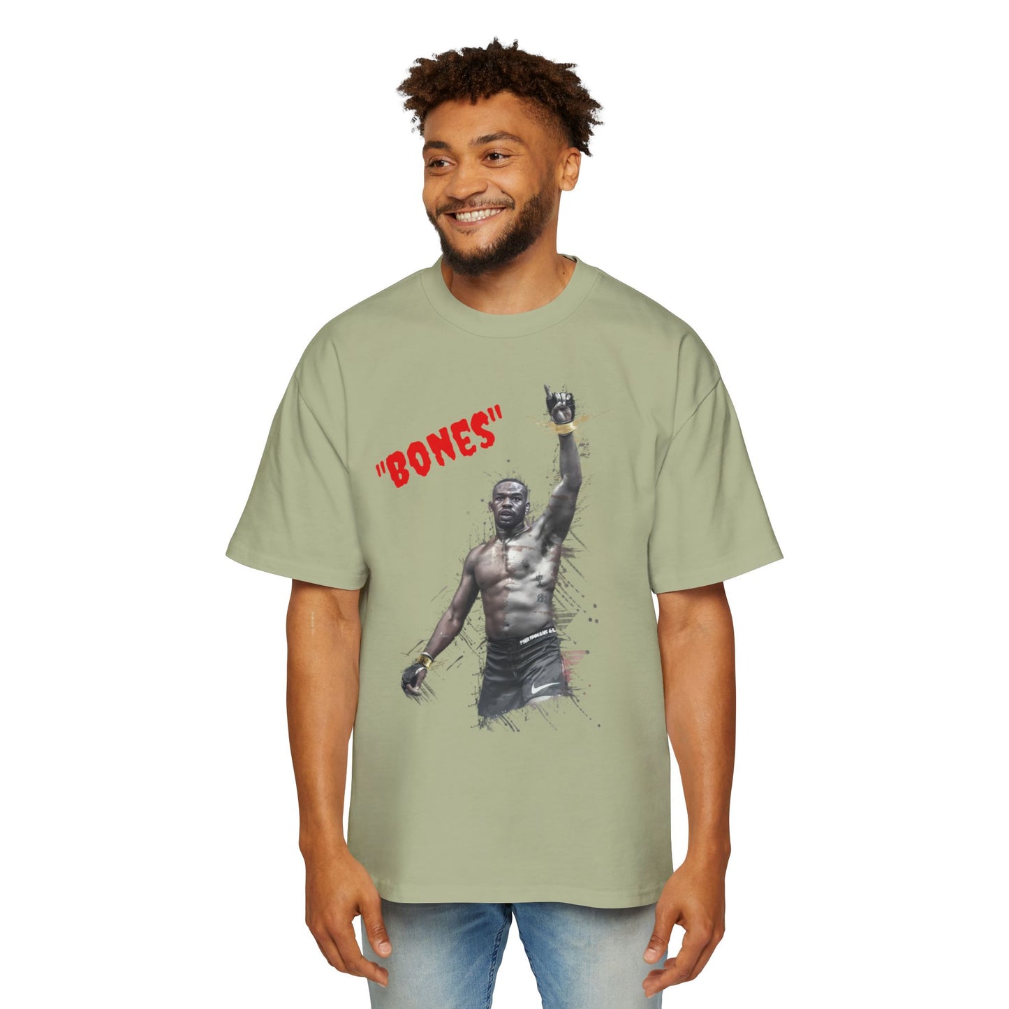 Jon 'Bones' Jones Men's Heavy Oversized Tee