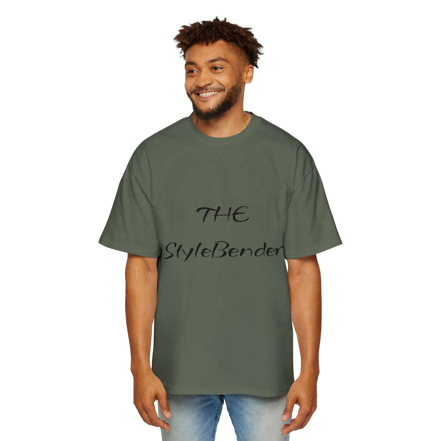 The StyleBender Men's Heavy Oversized Tee