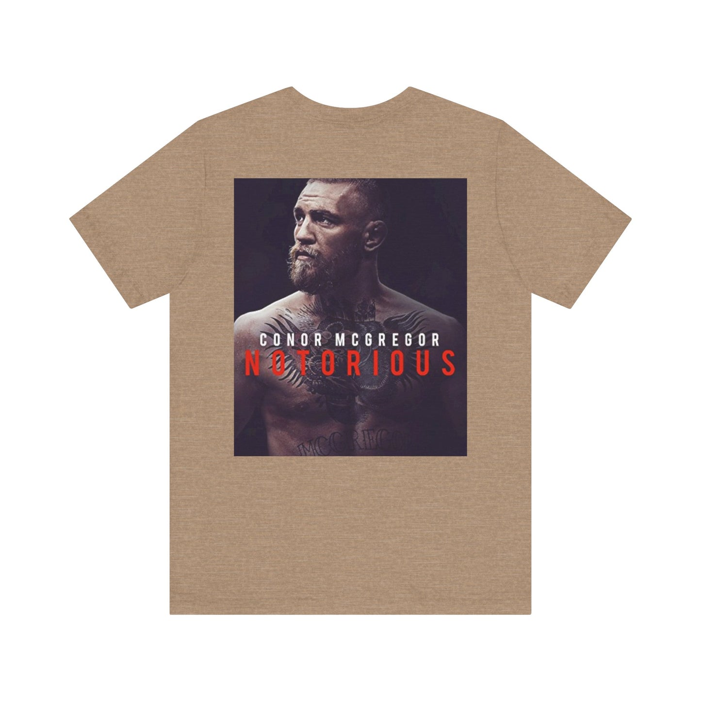 Conor McGregor Notorious Unisex Jersey Short Sleeve Tee