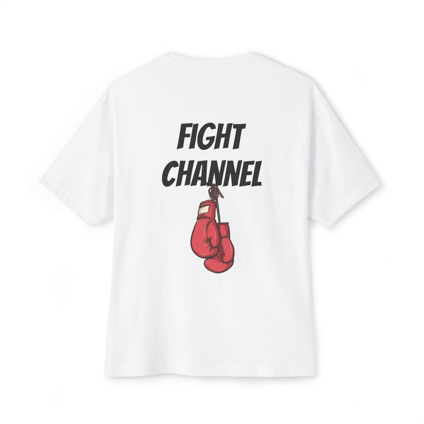 Iowa Wrestling Fight Channel Unisex Oversized Boxy Tee