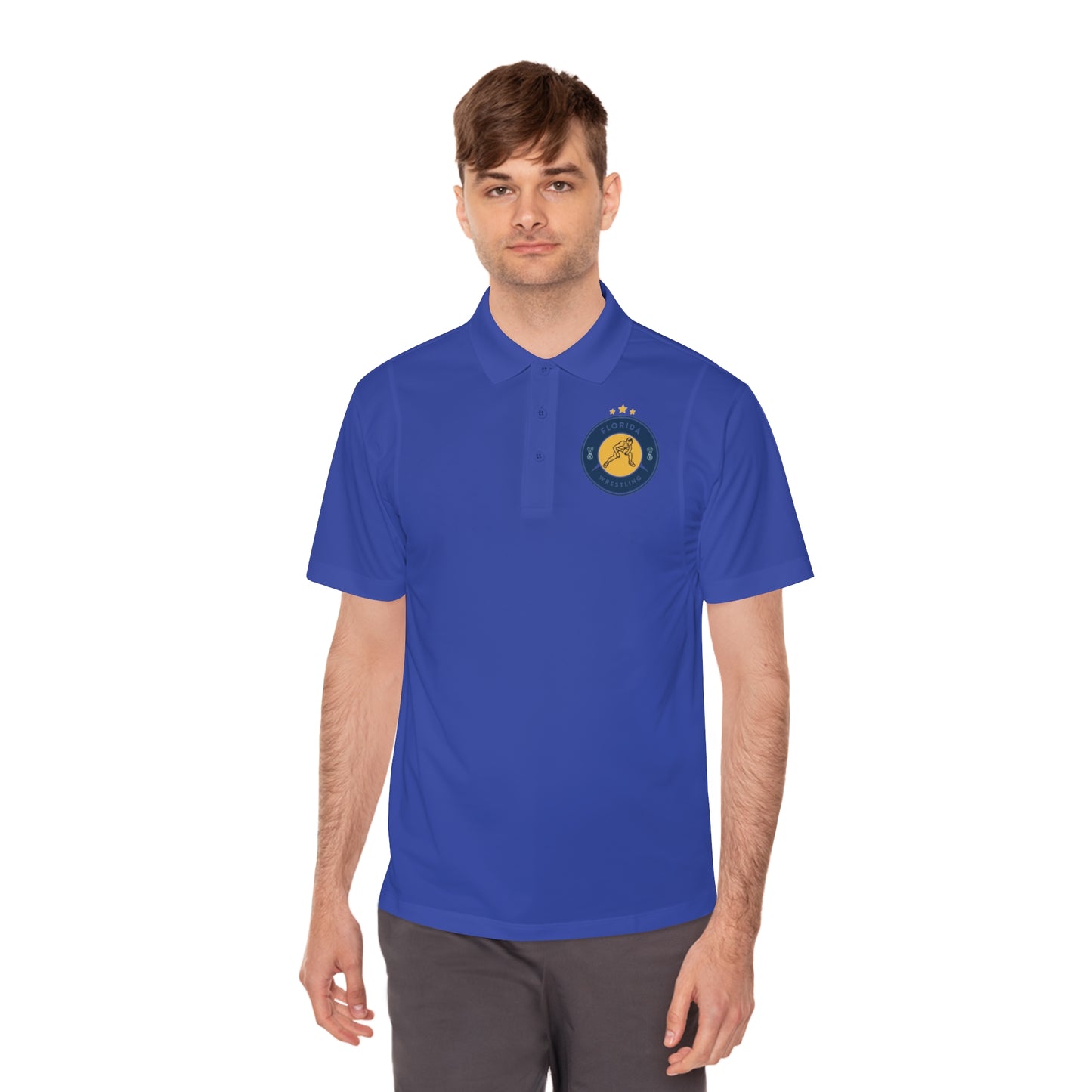 Florida Wrestling Men's Sport Polo Shirt