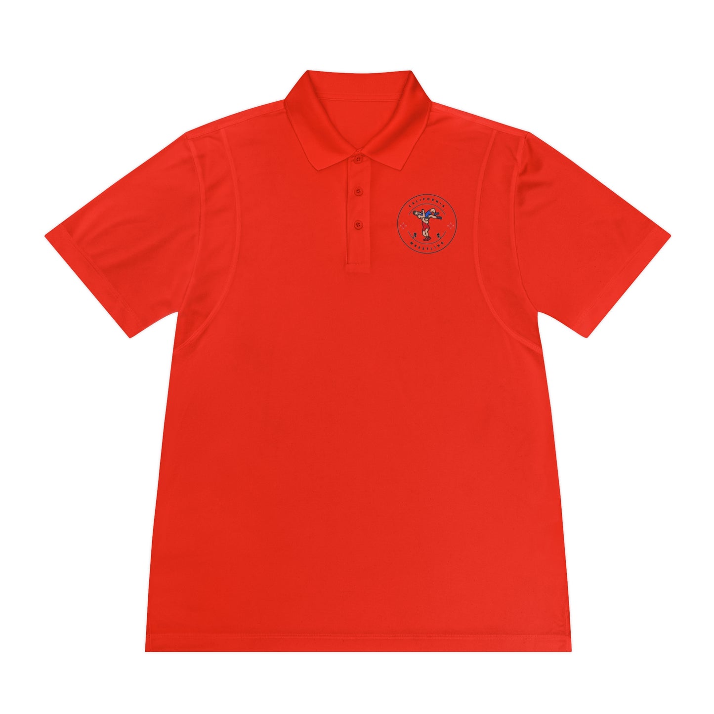 California Wrestling Men's Sport Polo Shirt