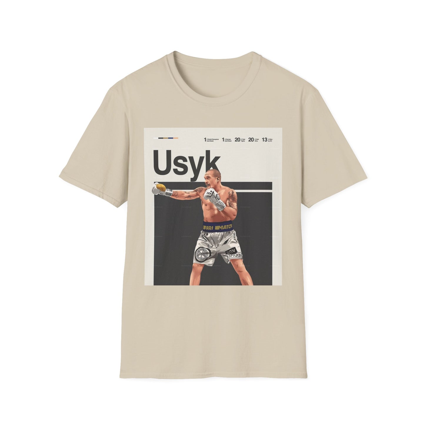 Oleksandr Usyk Unisex Softstyle T-Shirt