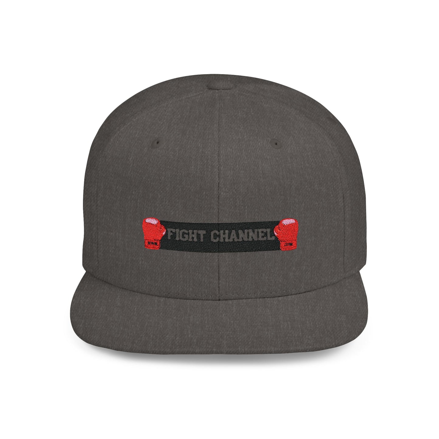 Fight Channel Flat Bill Snapback