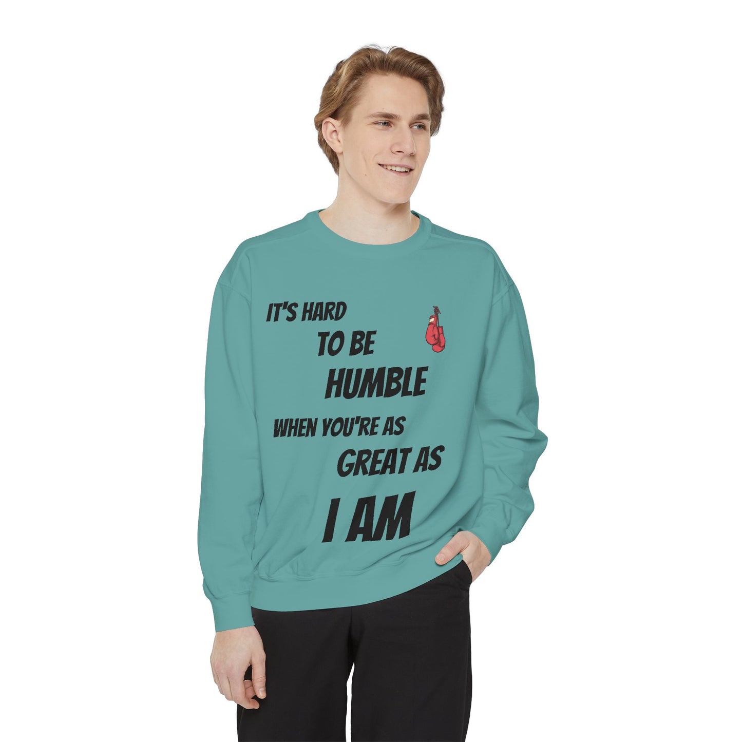 Muhammed Ali Unisex Garment-Dyed Sweatshirt