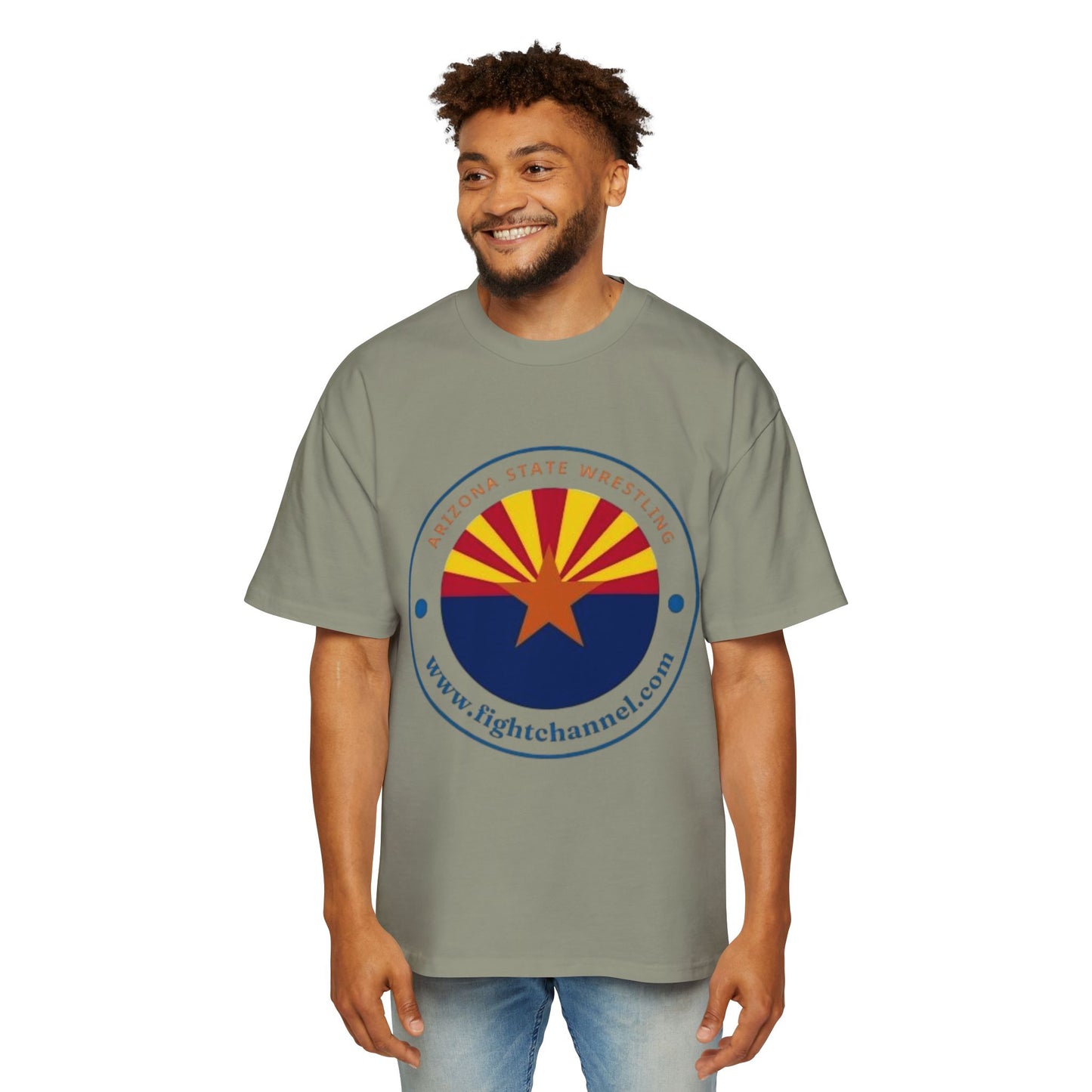 Arizona Wrestling Men's Heavy Oversized Tee