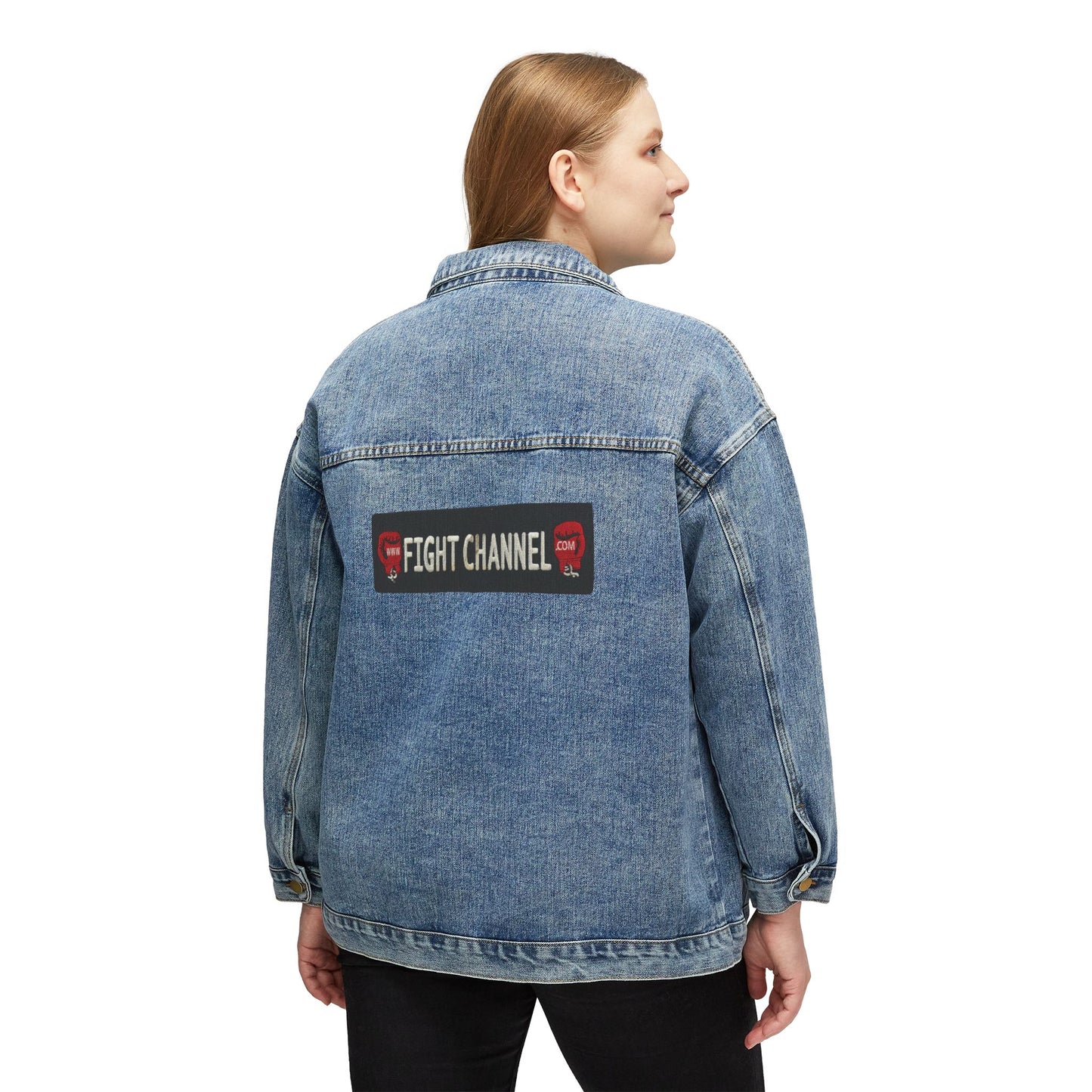 Fight Channel Women's Denim Jacket