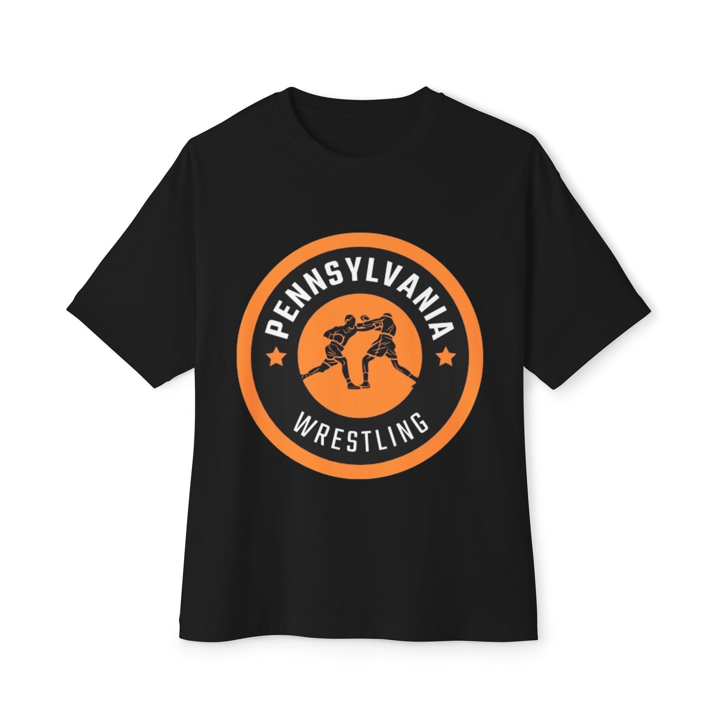 Pennsylvania Wrestling Unisex Oversized Boxy Tee