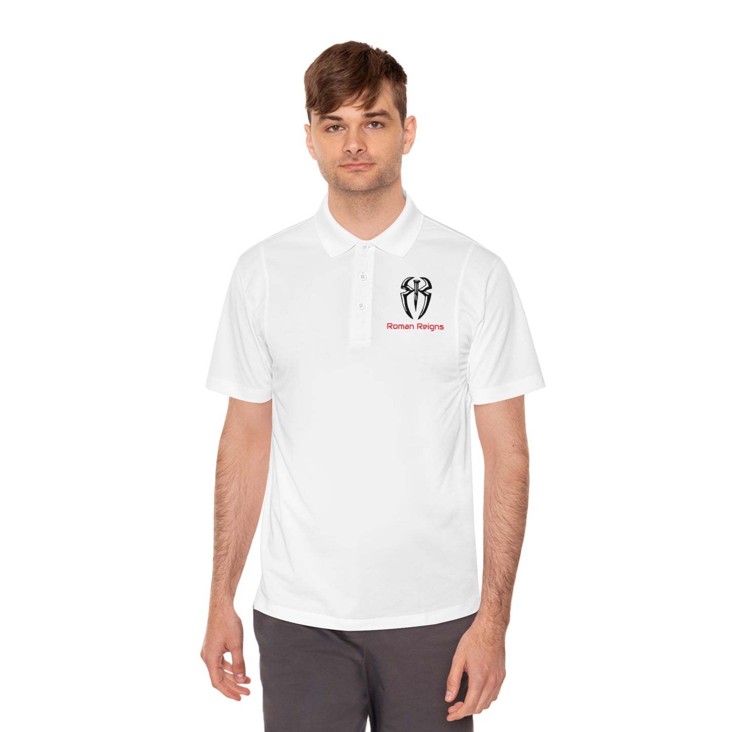 Roman Reigns Logo Men's Sport Polo Shirt