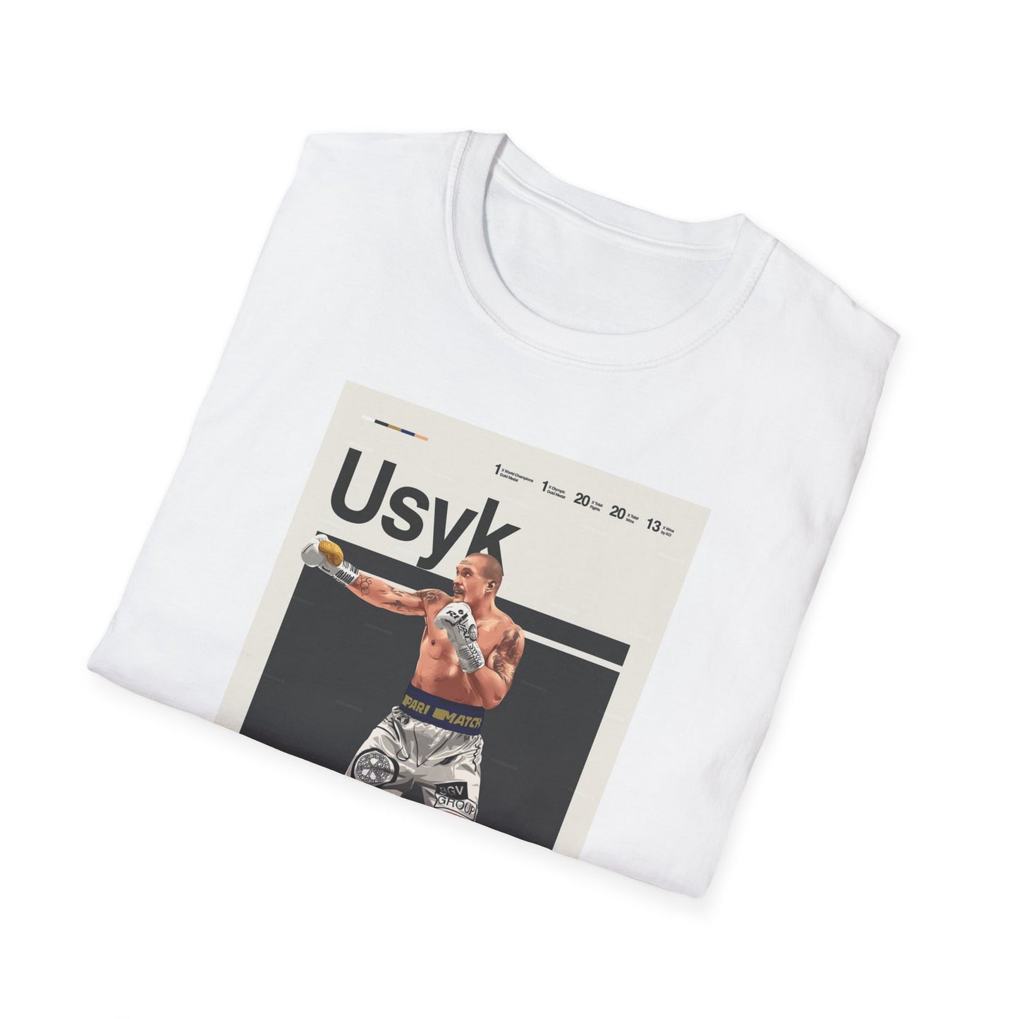 Oleksandr Usyk Unisex Softstyle T-Shirt