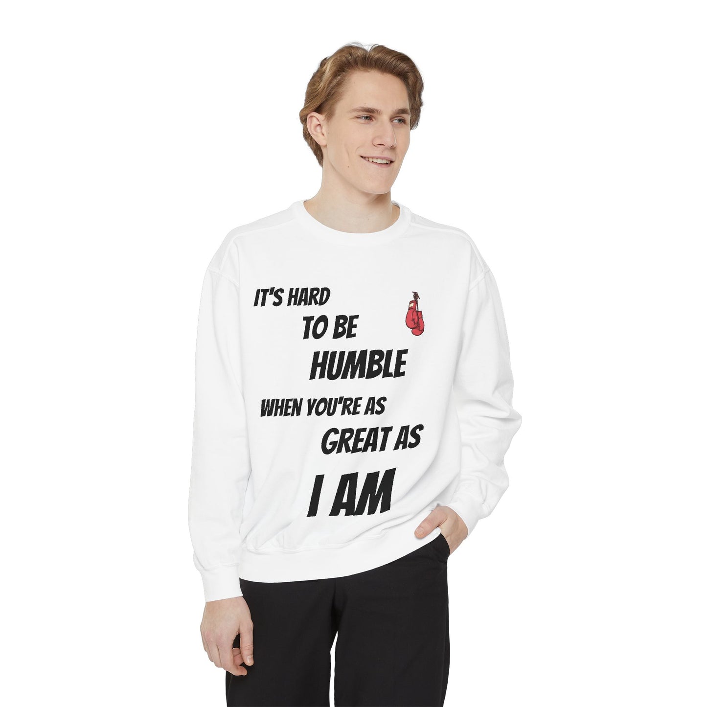 Muhammed Ali Unisex Garment-Dyed Sweatshirt