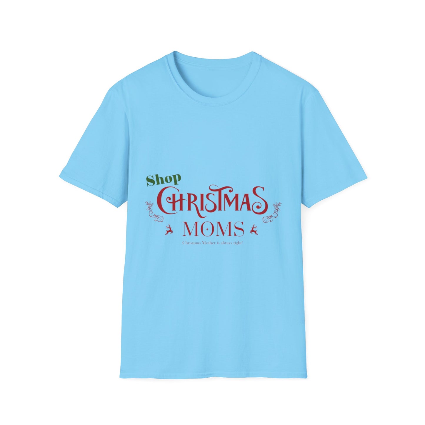 Shop Christmas Moms Unisex Softstyle T-Shirt