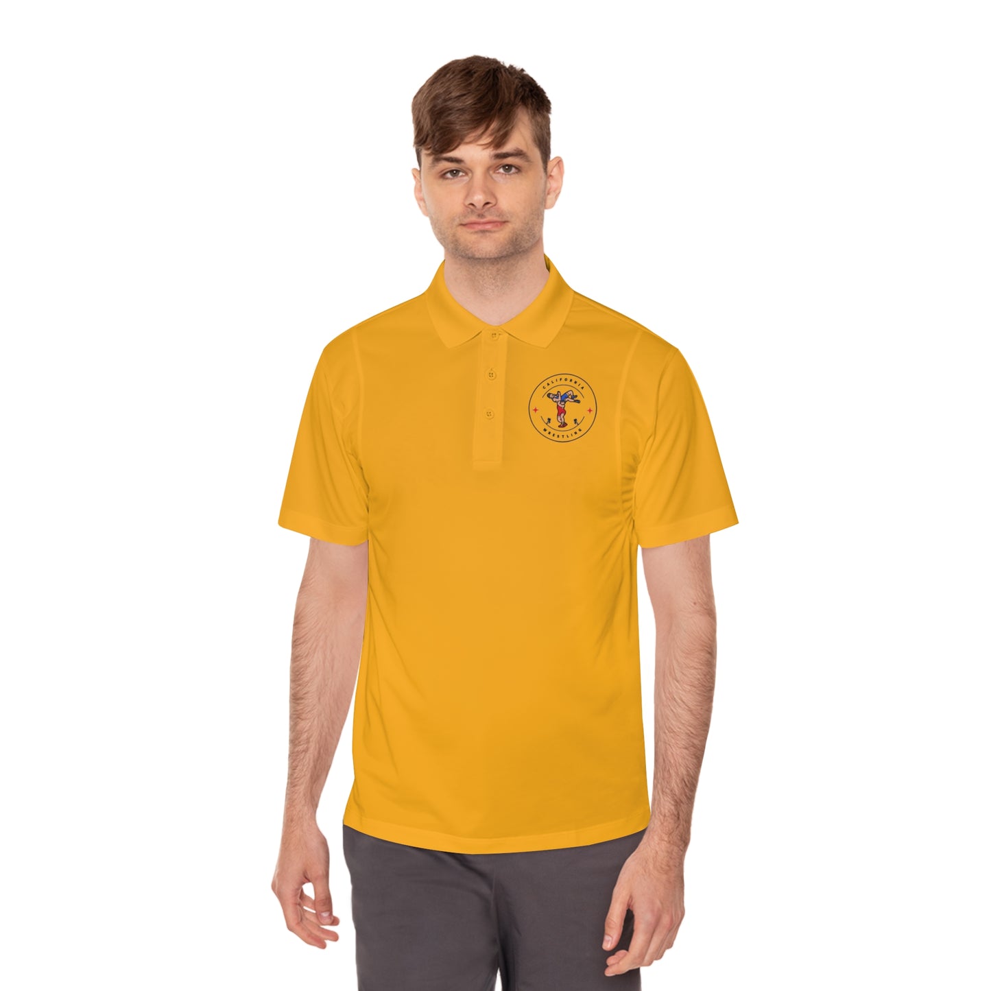 California Wrestling Men's Sport Polo Shirt