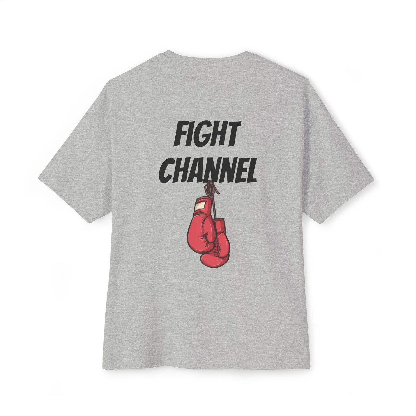 Iowa Wrestling Fight Channel Unisex Oversized Boxy Tee