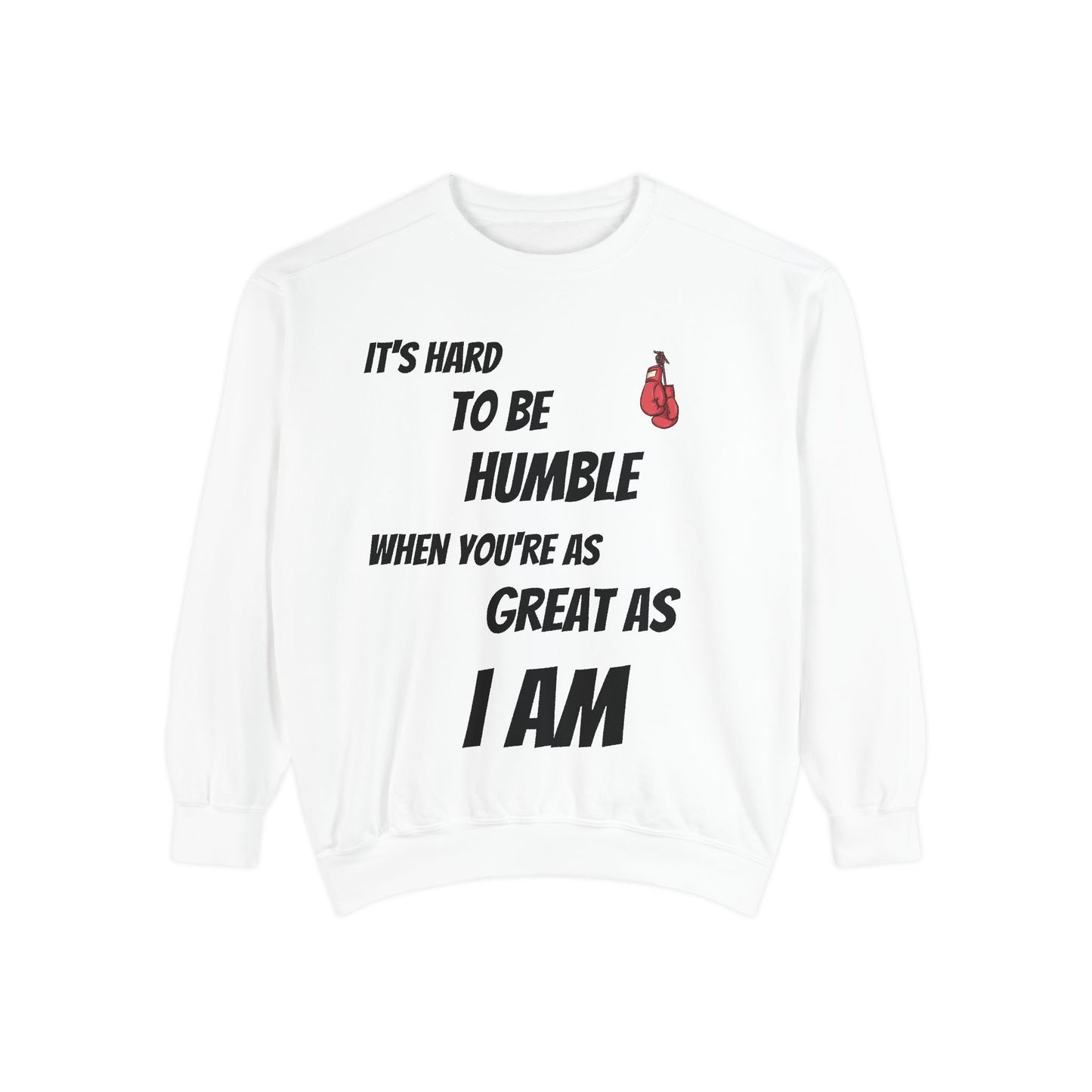 Muhammed Ali Unisex Garment-Dyed Sweatshirt