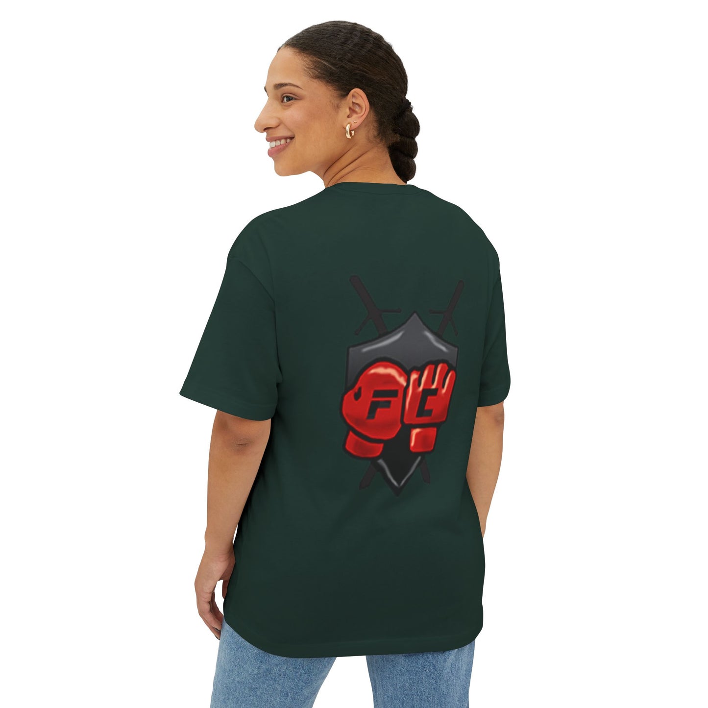 Ohio Wrestling FC Unisex Oversized Boxy Tee