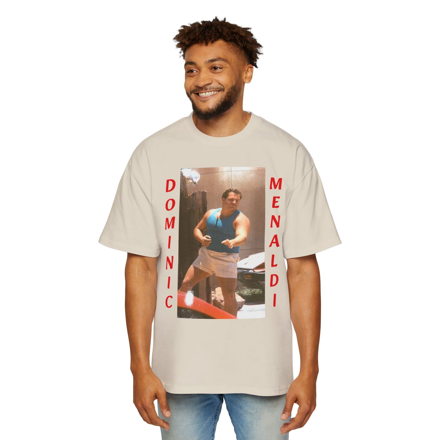 Dominic Menaldi Men's Heavy Oversized Tee