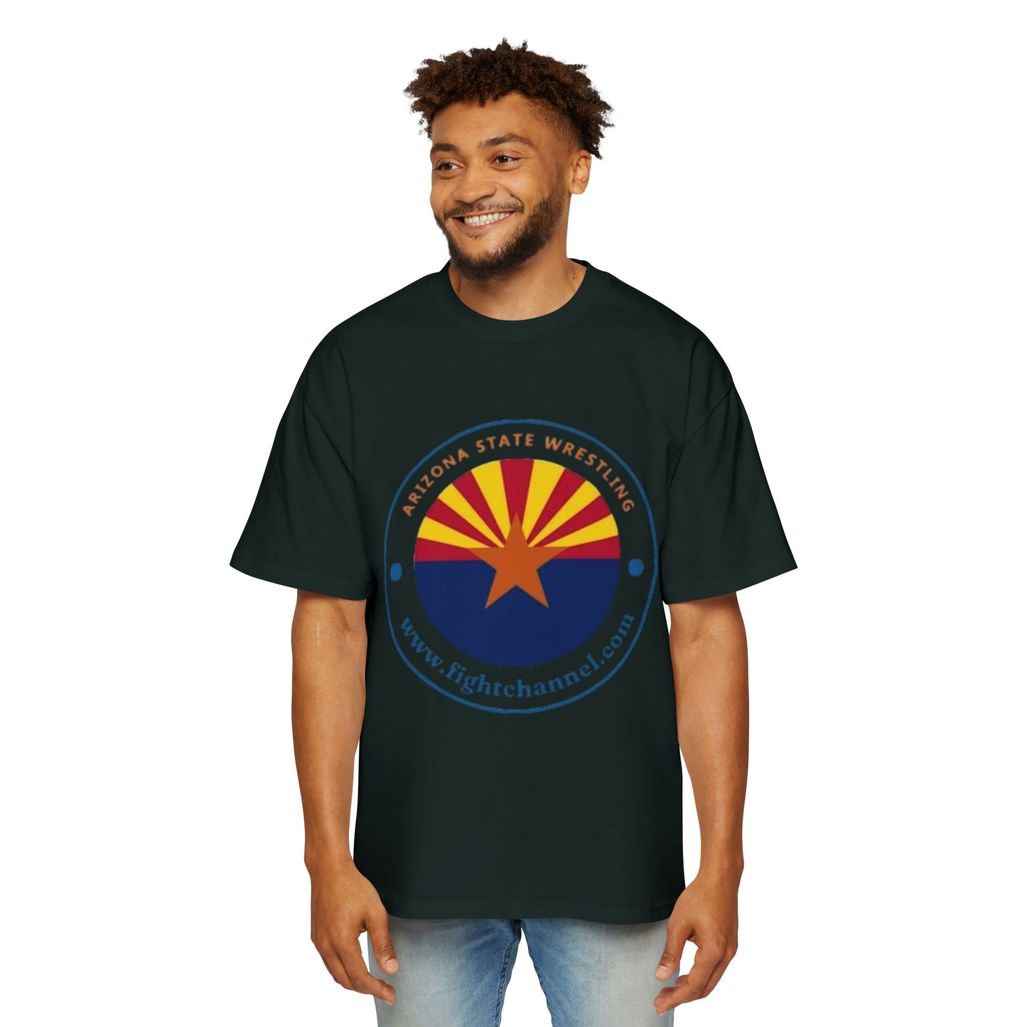 Arizona Wrestling Men's Heavy Oversized Tee