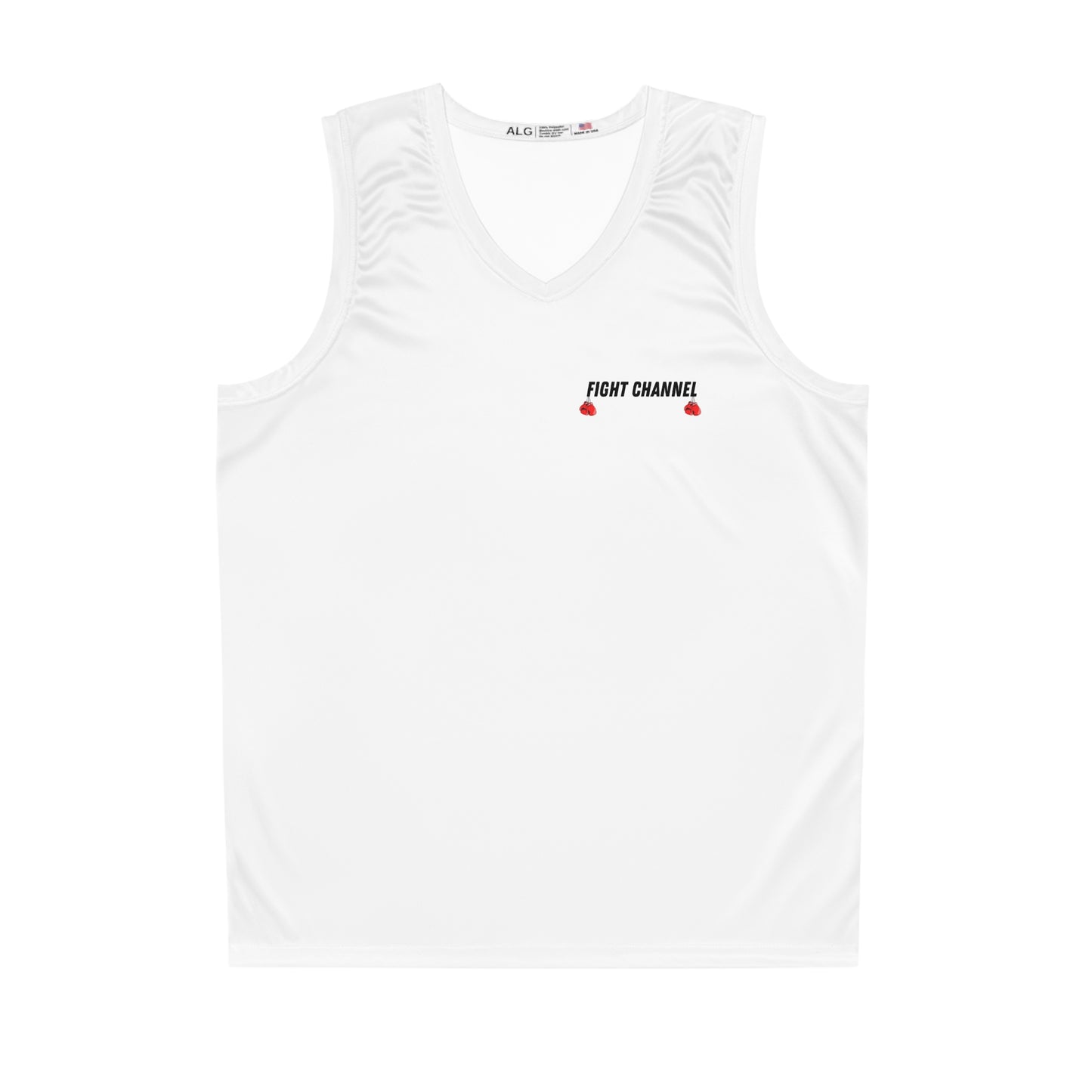 Fight Channel Basketball Jersey (AOP)