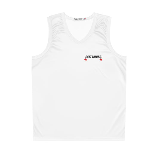 Fight Channel Basketball Jersey (AOP)