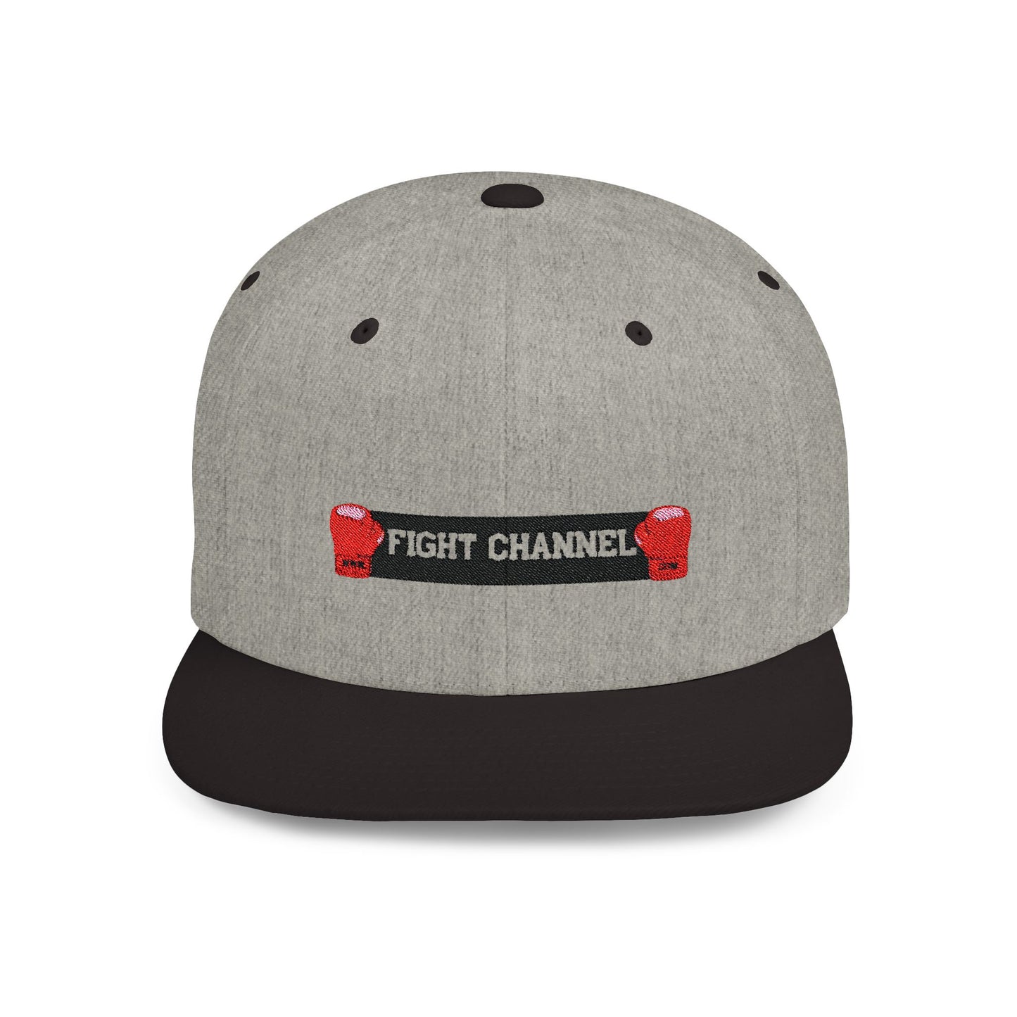 Fight Channel Flat Bill Snapback