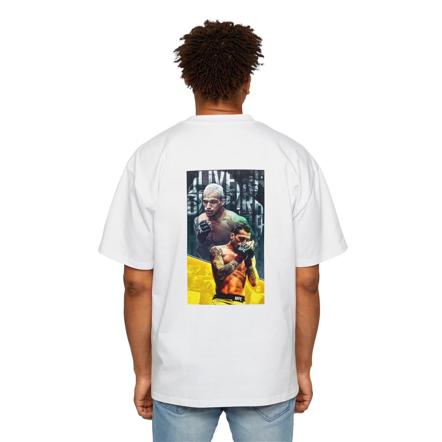 Charles Oliveira Men's Heavy Oversized Tee