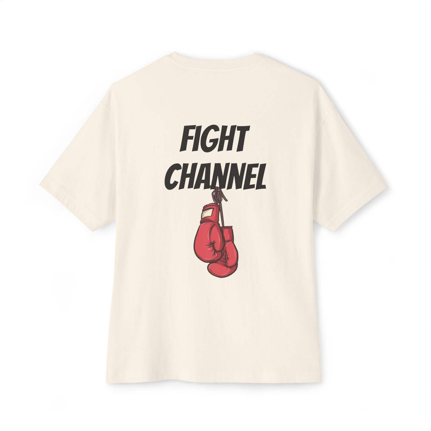 Iowa Wrestling Fight Channel Unisex Oversized Boxy Tee