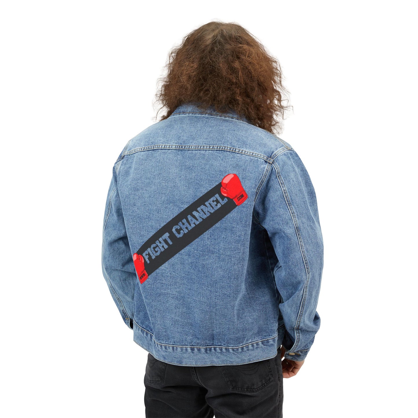 Fight Channel Men's Denim Jacket