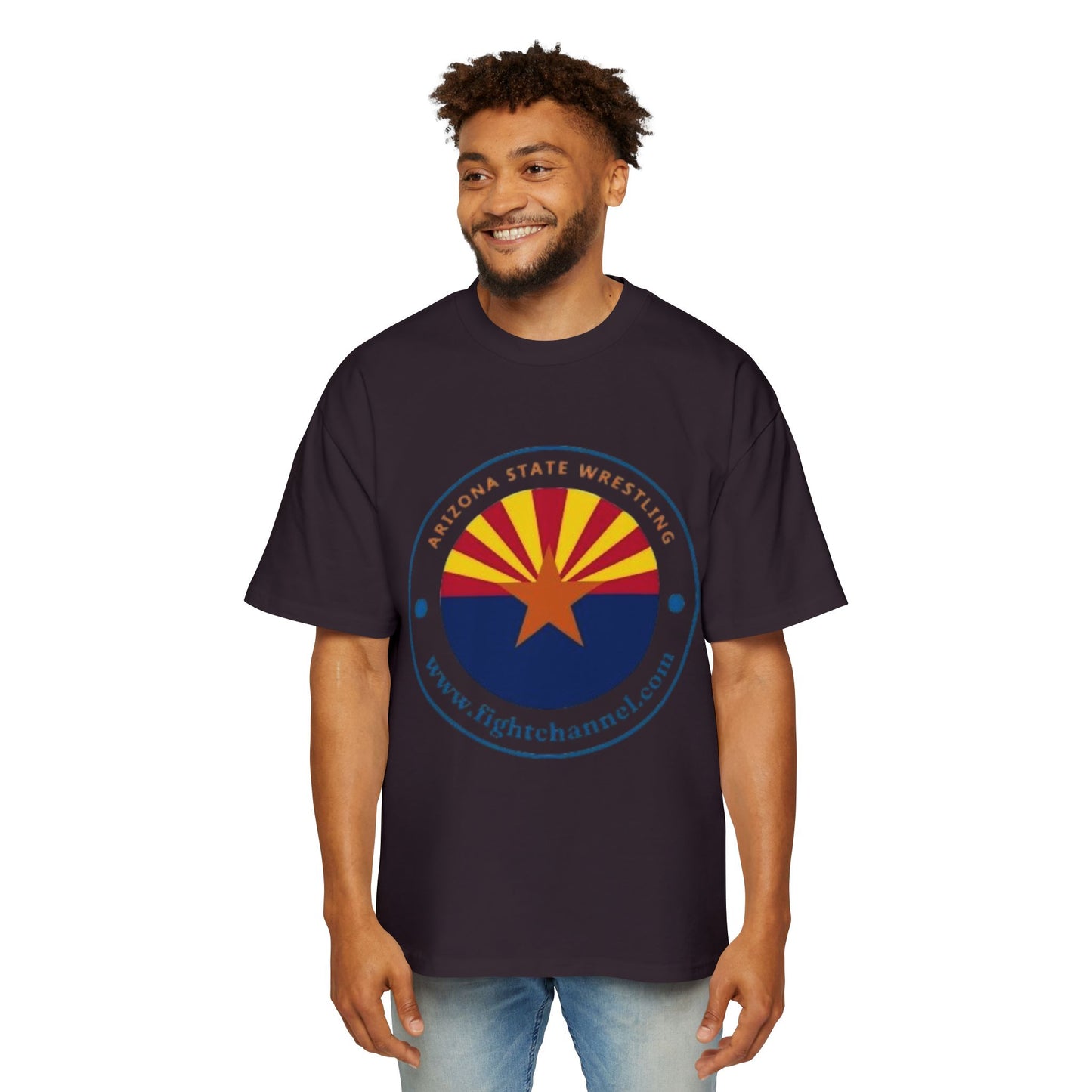 Arizona Wrestling Men's Heavy Oversized Tee