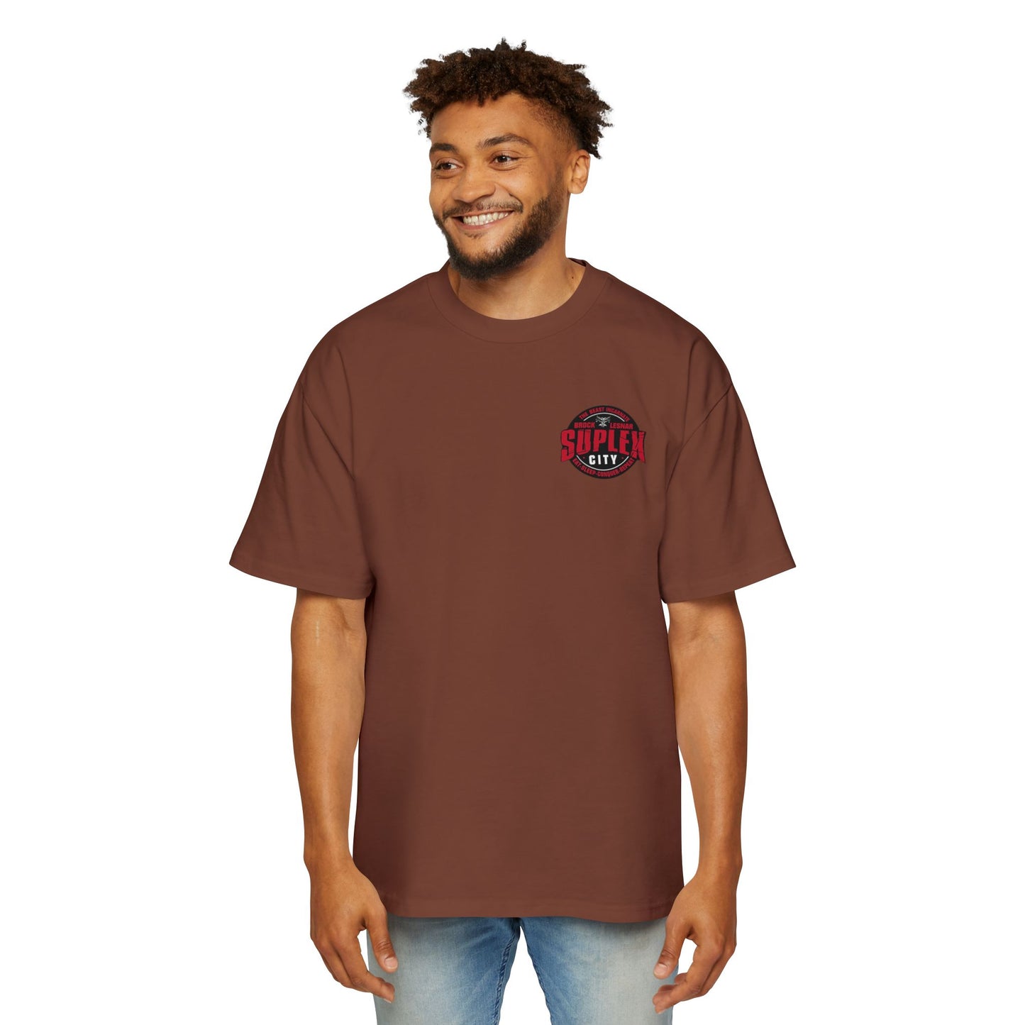 Brock Lesner Men's Heavy Oversized Tee