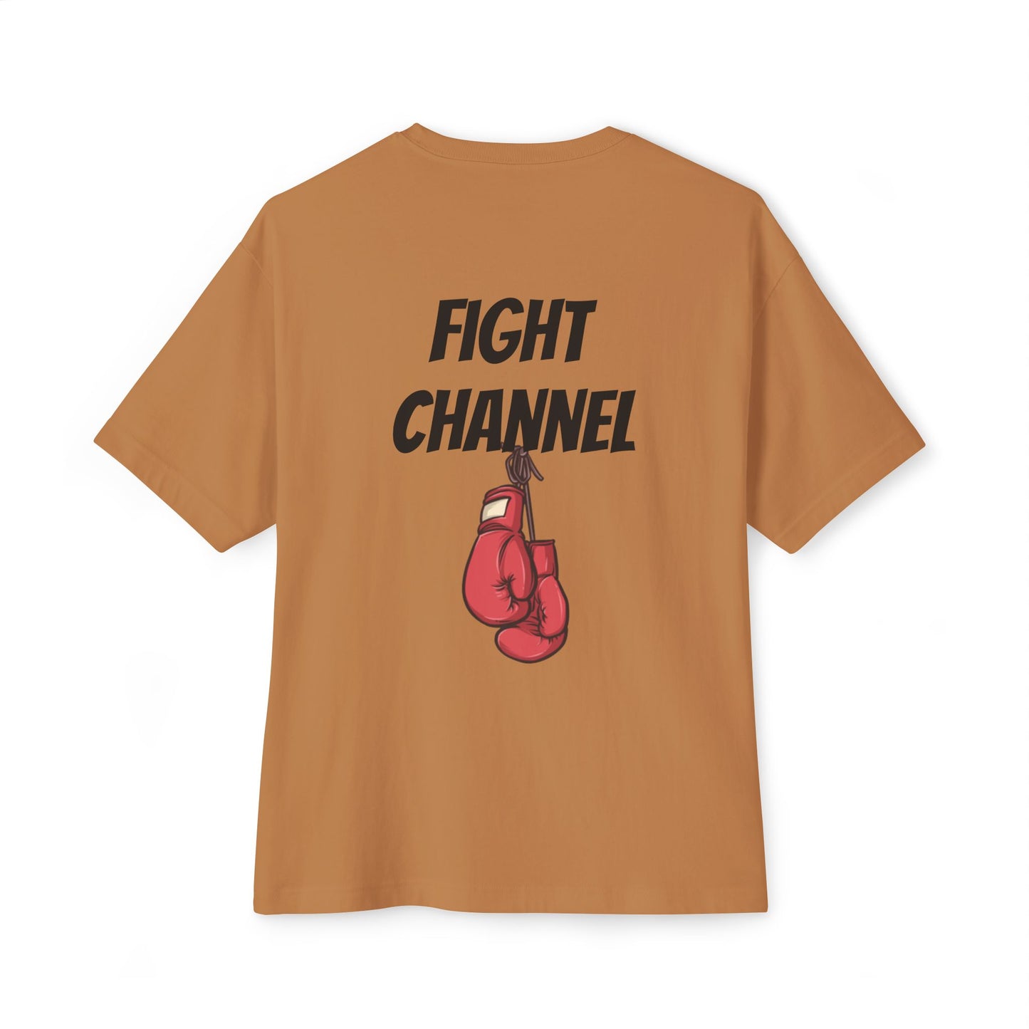 Iowa Wrestling Fight Channel Unisex Oversized Boxy Tee