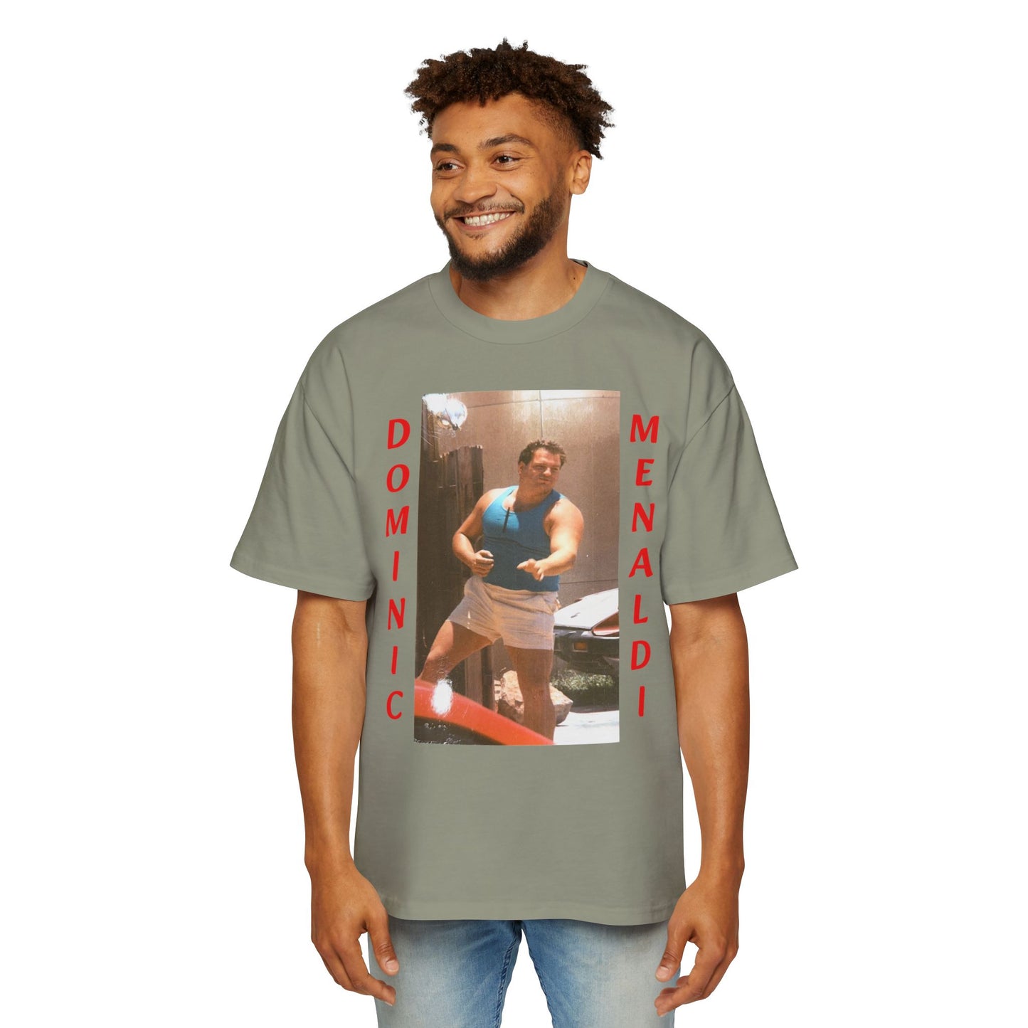 Dominic Menaldi Men's Heavy Oversized Tee