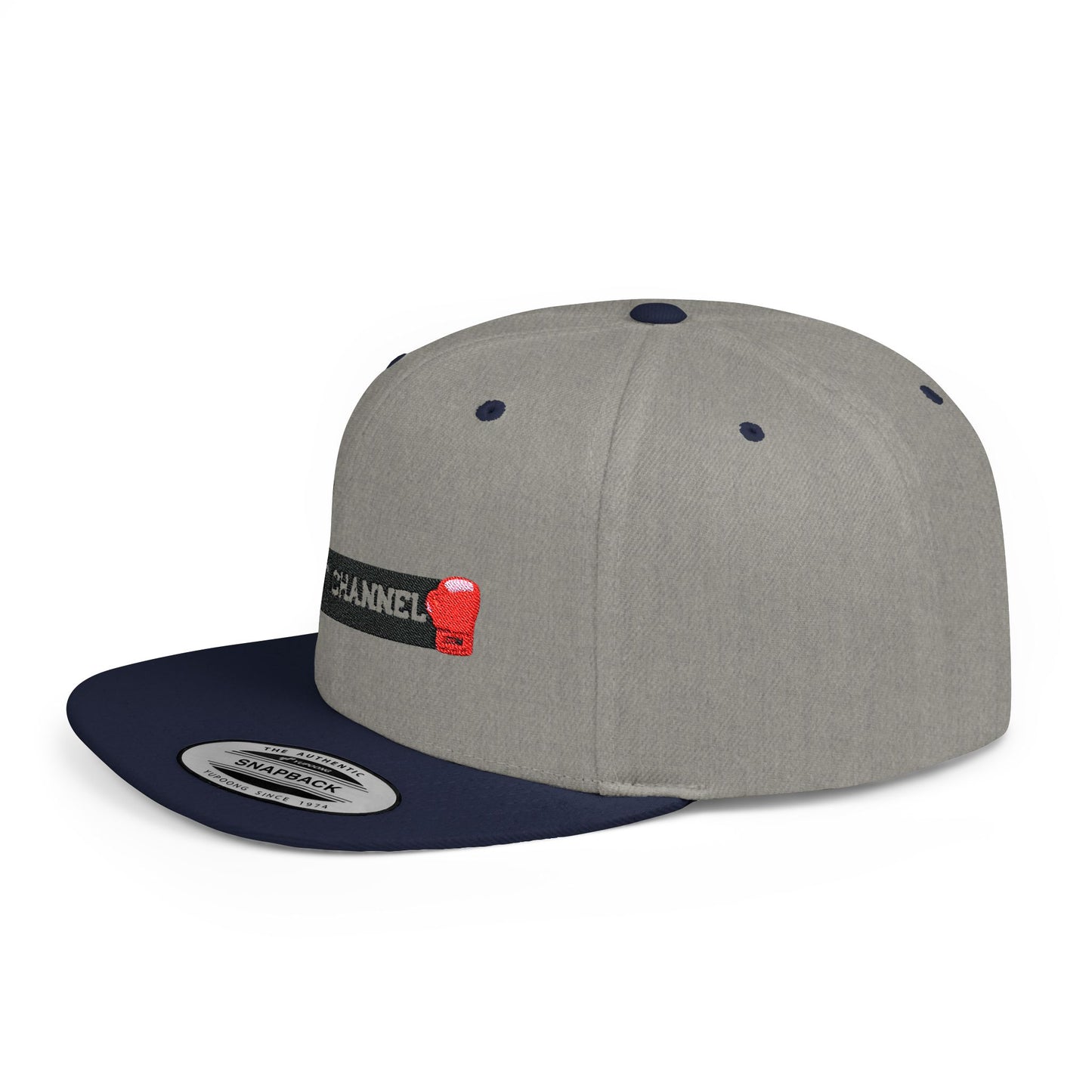 Fight Channel Flat Bill Snapback