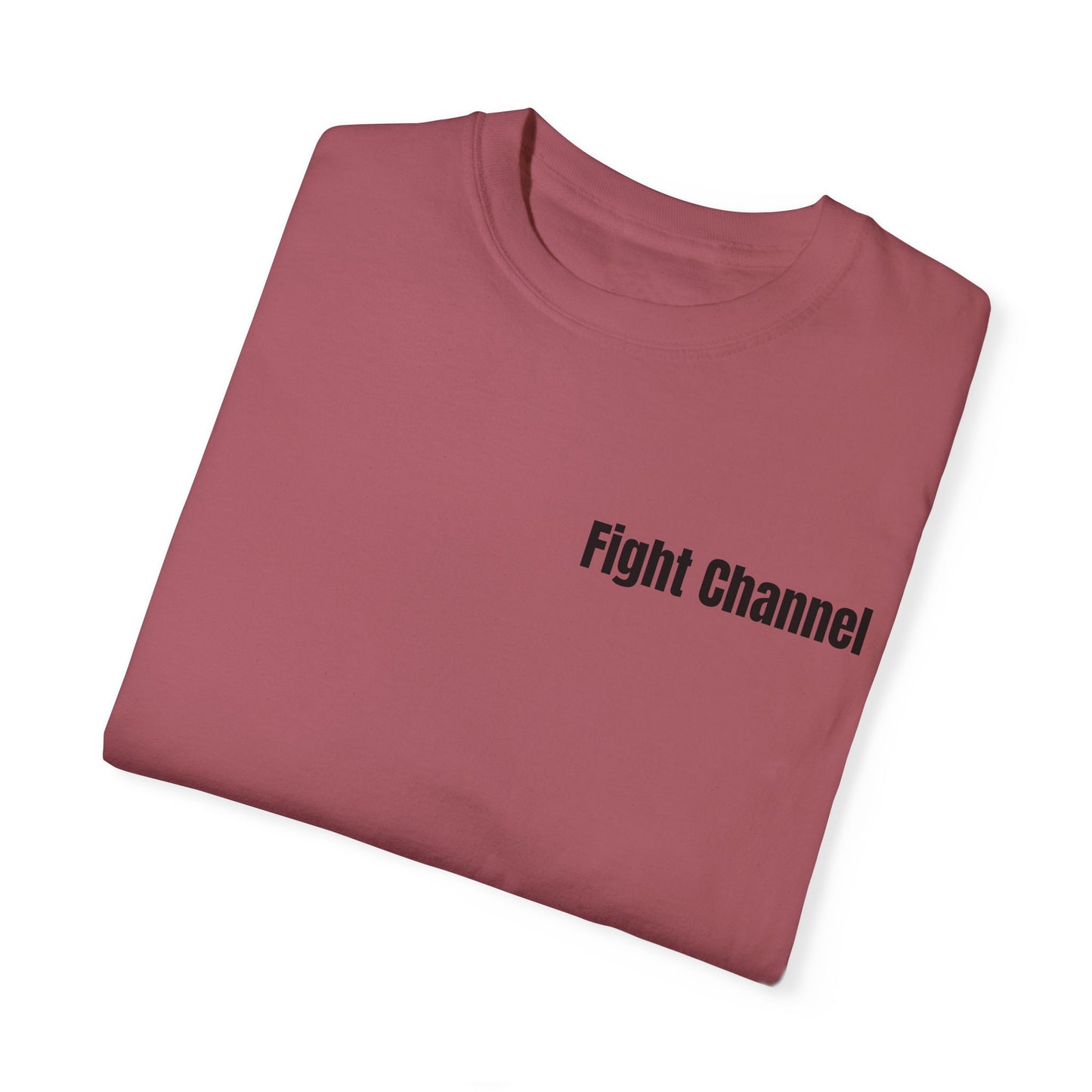 Fight Channel Roman Reigns Unisex Garment-Dyed T-shirt