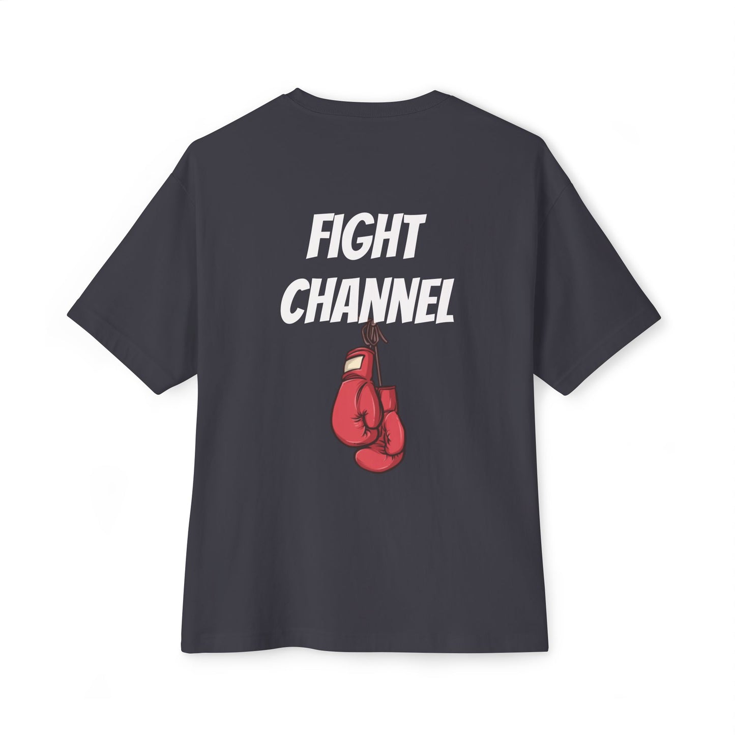 Iowa Wrestling Fight Channel Unisex Oversized Boxy Tee