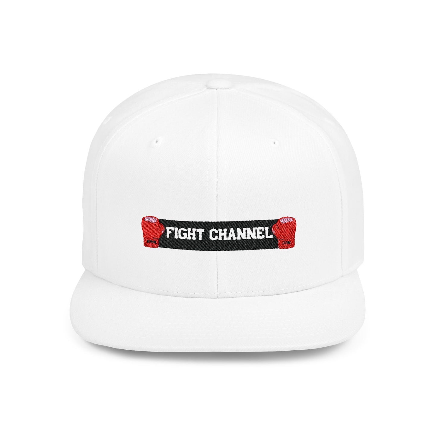 Fight Channel Flat Bill Snapback