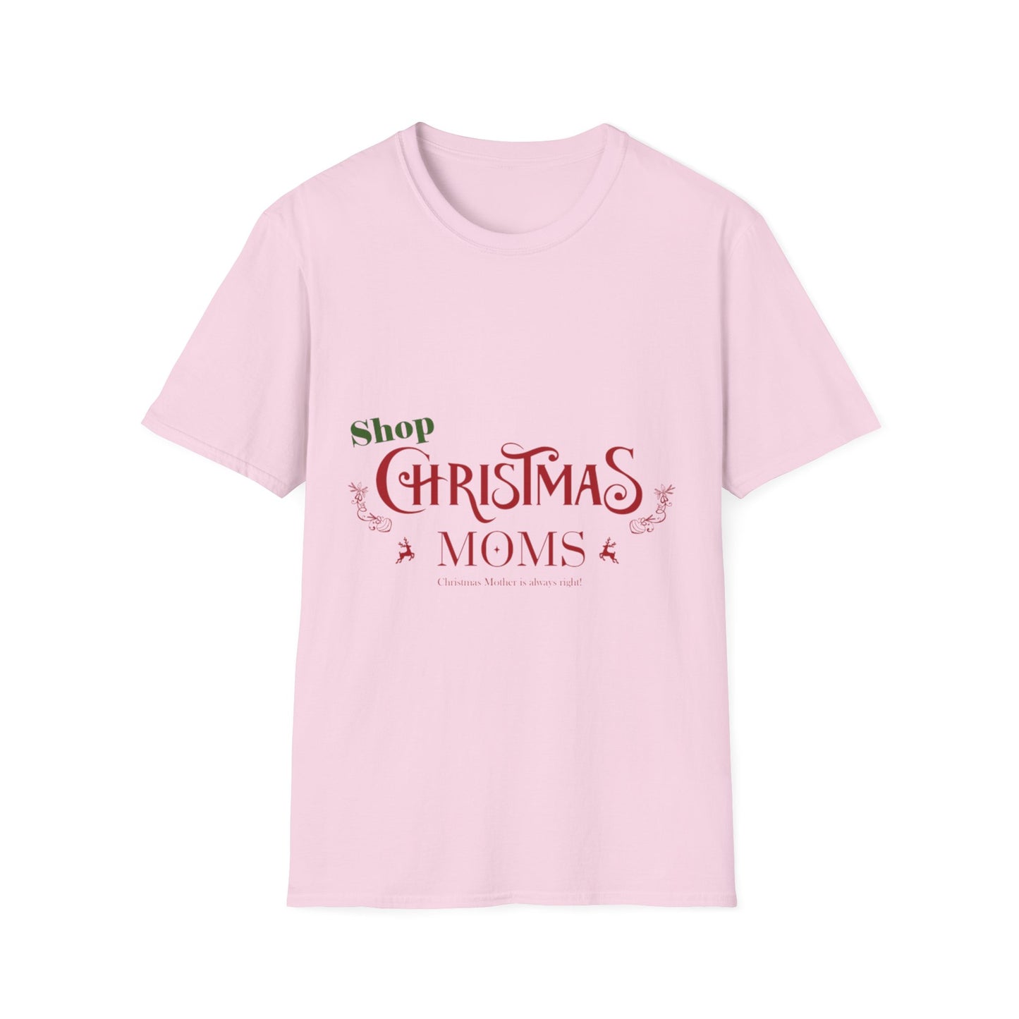 Shop Christmas Moms Unisex Softstyle T-Shirt