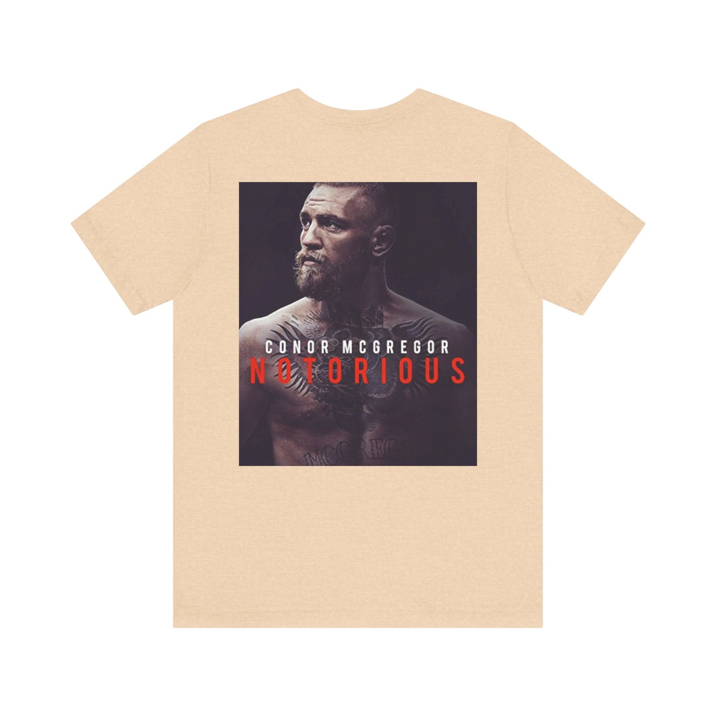 Conor McGregor Notorious Unisex Jersey Short Sleeve Tee