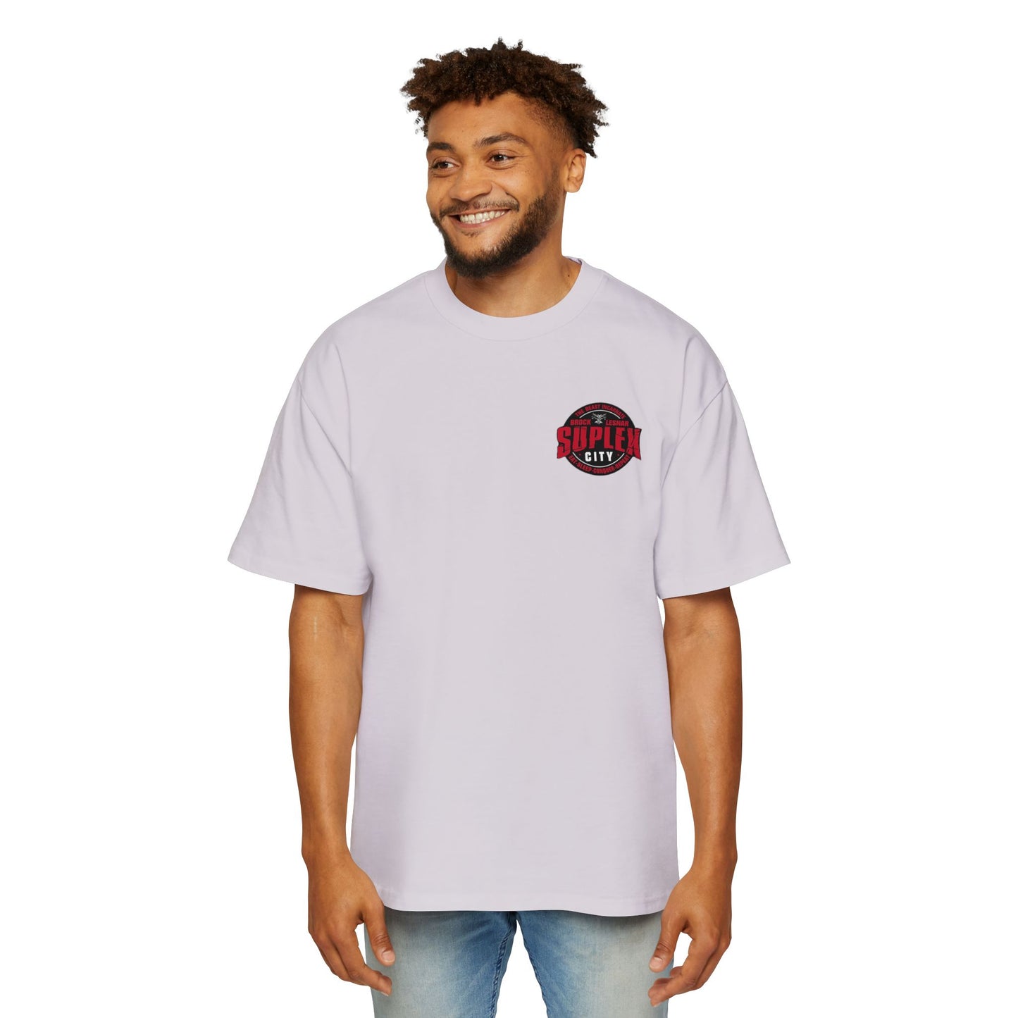 Brock Lesner Men's Heavy Oversized Tee