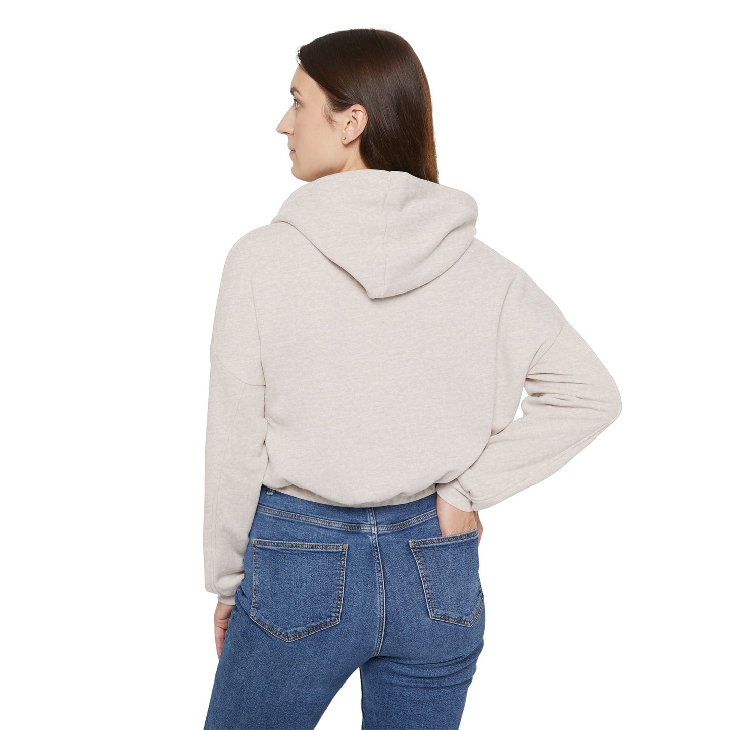 Shop Christmas Moms Women's Cinched Bottom Hoodie