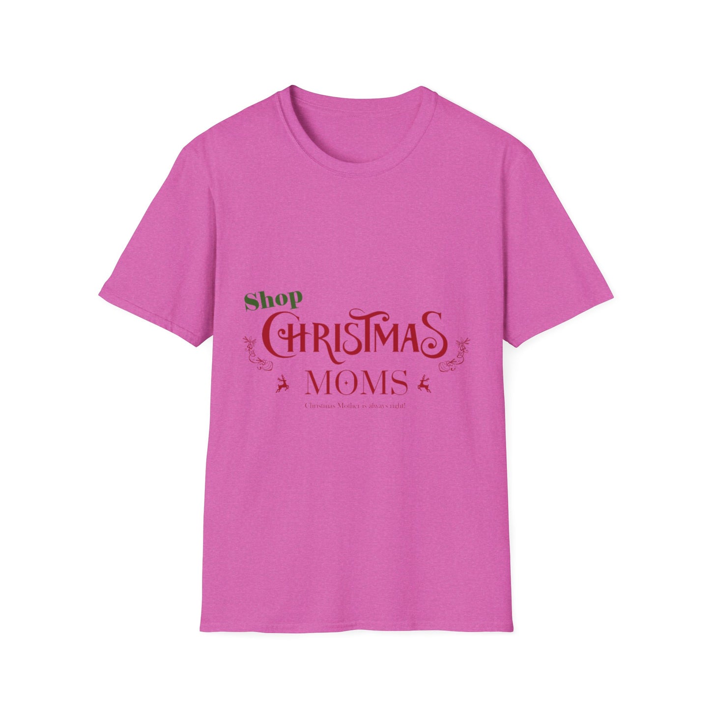 Shop Christmas Moms Unisex Softstyle T-Shirt