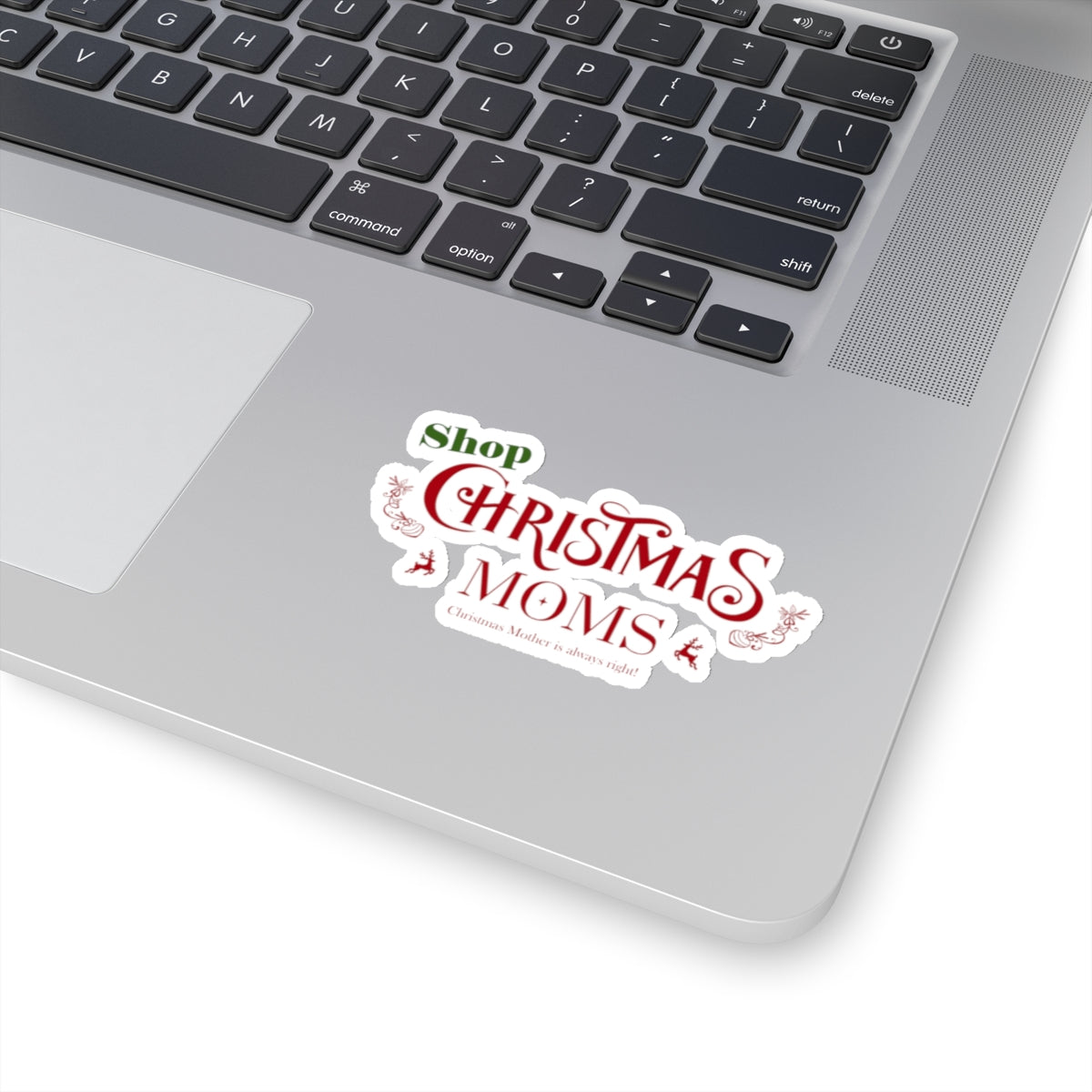 Shop Christmas Moms Kiss-Cut Stickers