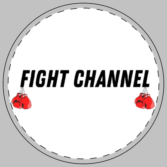 Fight Channel Ceramic Coaster