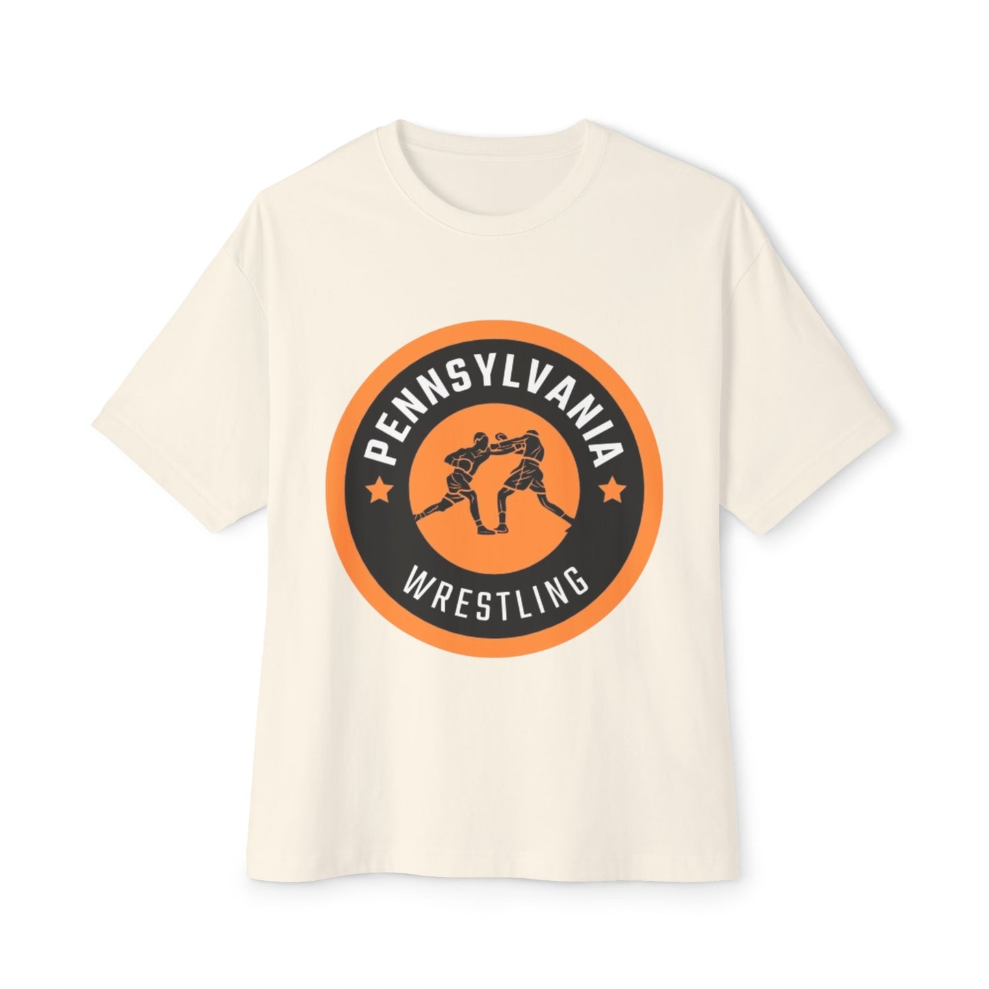 Pennsylvania Wrestling Unisex Oversized Boxy Tee