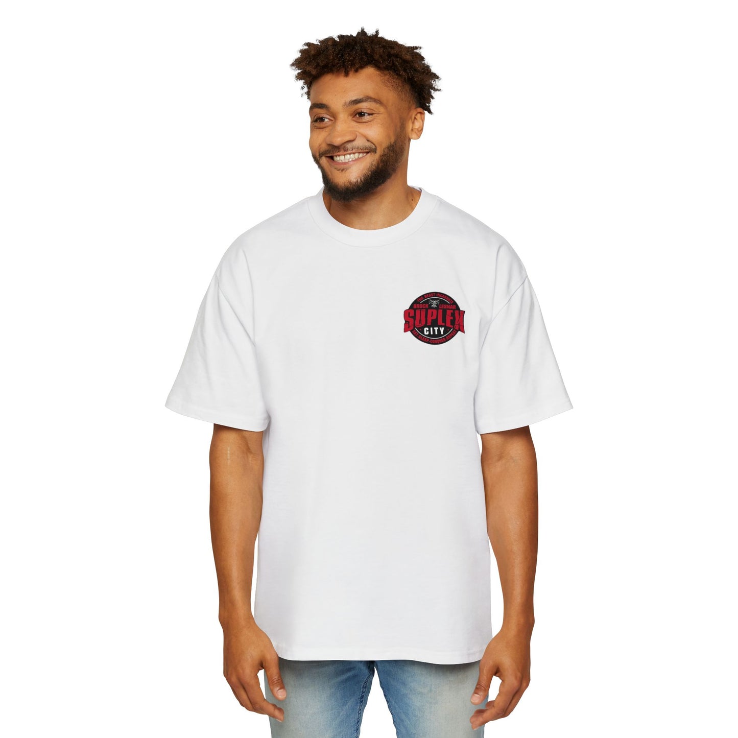 Brock Lesner Men's Heavy Oversized Tee