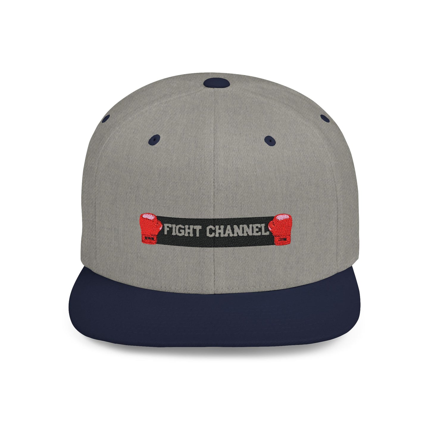 Fight Channel Flat Bill Snapback