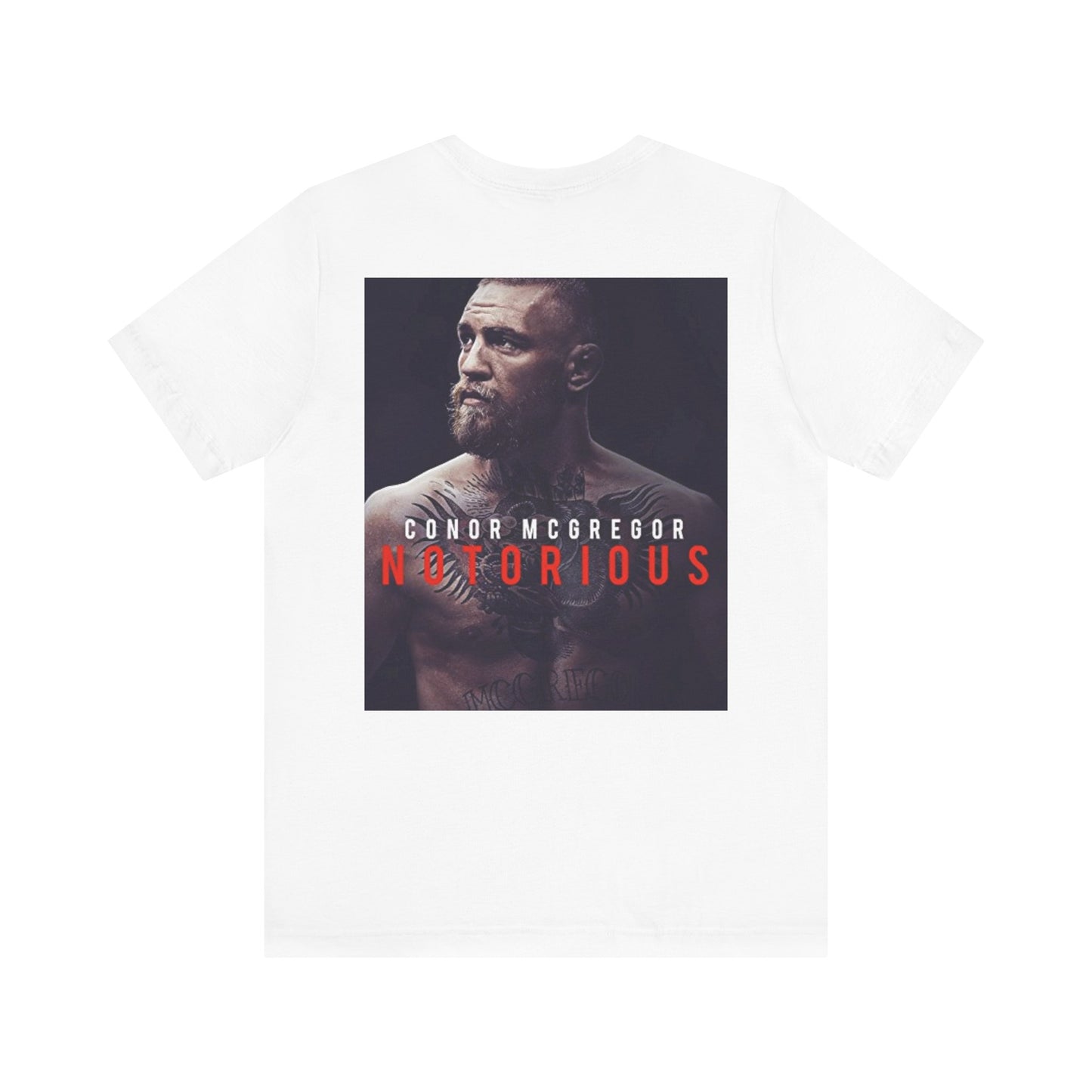 Conor McGregor Notorious Unisex Jersey Short Sleeve Tee