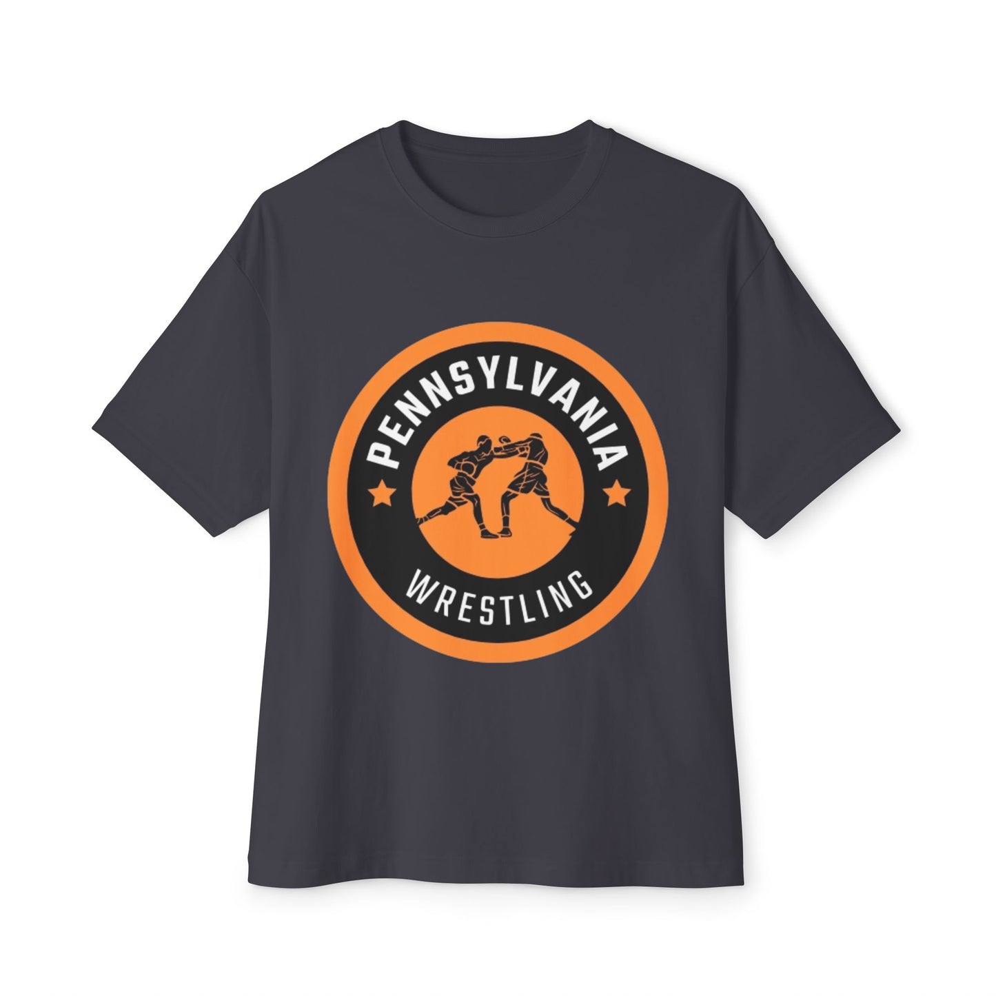 Pennsylvania Wrestling Unisex Oversized Boxy Tee